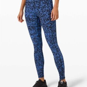 Lululemon Athletica Vibrant Blue Leggings